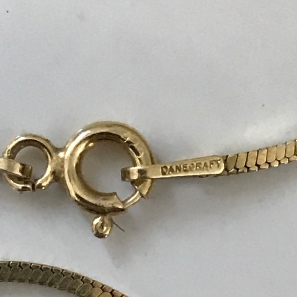 Modern 925 Silver Gold Plated Necklace Heart Pendant made in Italy - Picture 4 of 9